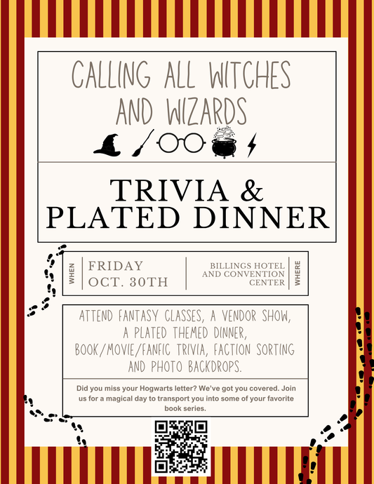 Harry Potter Trivia & Plated Dinner
